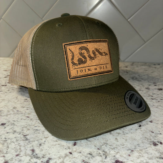 Original Gadsden Flag Trucker Hat - Cork Flag